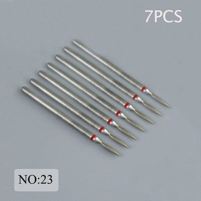 Dijamantno svrdlo za nokte Glodalo za manikuru Burr zanoktice Čisti električni rezač Rotaciona svrdla Pribor Turpije za nokte