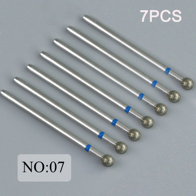 Dijamantno svrdlo za nokte Glodalo za manikuru Burr zanoktice Čisti električni rezač Rotaciona svrdla Pribor Turpije za nokte