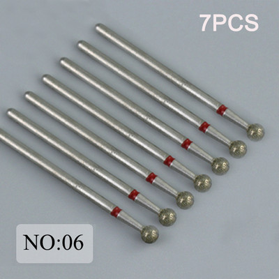 Dijamantno svrdlo za nokte Glodalo za manikuru Burr zanoktice Čisti električni rezač Rotaciona svrdla Pribor Turpije za nokte