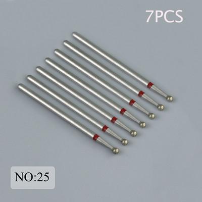 Dijamantno svrdlo za nokte Glodalo za manikuru Burr zanoktice Čisti električni rezač Rotaciona svrdla Pribor Turpije za nokte
