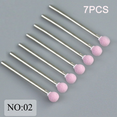 Dijamantno svrdlo za nokte Glodalo za manikuru Burr zanoktice Čisti električni rezač Rotaciona svrdla Pribor Turpije za nokte