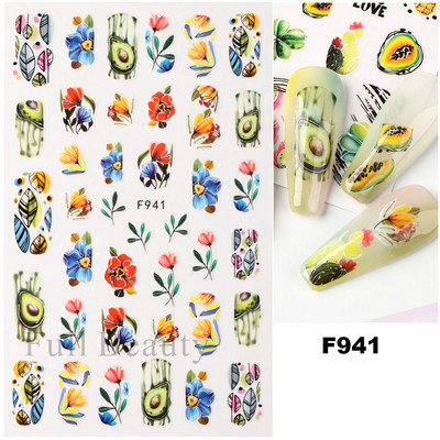 Cseresznyevirág 3D körömmatricák fehér virágszirmok körömdísz matricák elegáns esküvői dizájn tavaszi sakura manikűr csúszkás dekoráció