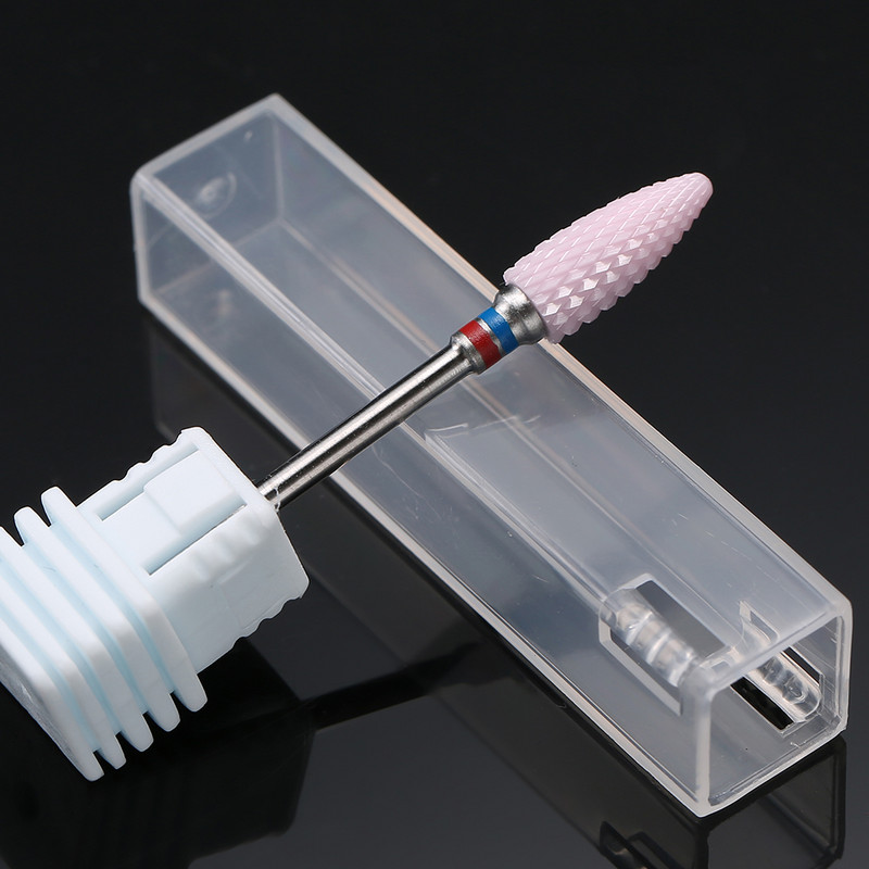 64 vrste glodala od keramičkog karbida za manikuru i pedikuru Rotirajuće svrdlo za nokte Električna bušilica za manikuru Dodatni umjetnički alati