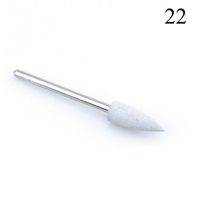 1 gab Silikona nagu urbjmašīnas frēzes urbjmašīnas Vīles Burr buferis elektriskajai mašīnai nagu mākslas dzirnaviņas kutikulas griezēja instrumenti