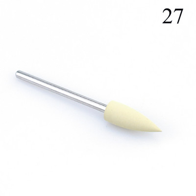 1 gab Silikona nagu urbjmašīnas frēzes urbjmašīnas Vīles Burr buferis elektriskajai mašīnai nagu mākslas dzirnaviņas kutikulas griezēja instrumenti