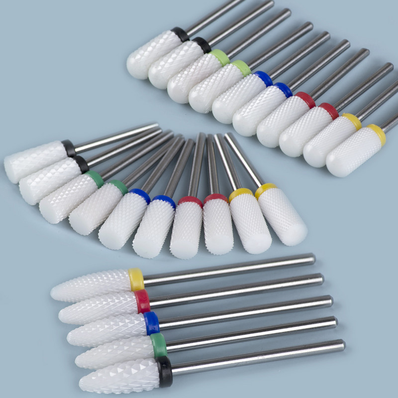 Fréza na manikúru, keramická fréza, sada manikúrnych strojov, fréza na pedikúru, elektrické pilníky na nechty, vrták na nechty Feecy