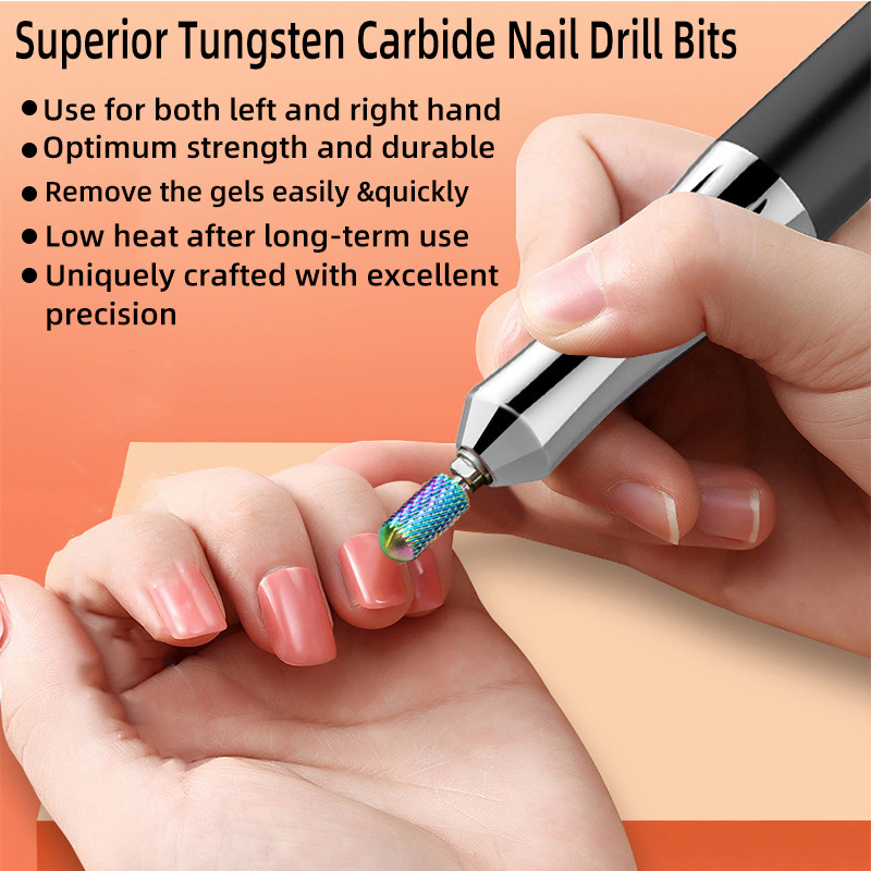 67 Styles karbīda nagu urbji pedikīra frēze manikīram kutikulas tīrīšanai elektriskā manikīra urbj nagu vīles mākslas rīks