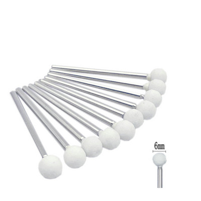 10 kom/set svrdla za nokte od korunda 3/32" rotirajuća keramička rezača za kamene oštrice za manikuru noktiju pribor alat