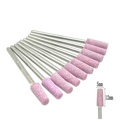 10 kom/set svrdla za nokte od korunda 3/32" rotirajuća keramička rezača za kamene oštrice za manikuru noktiju pribor alat