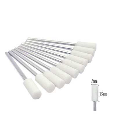 10 kom/set svrdla za nokte od korunda 3/32" rotirajuća keramička rezača za kamene oštrice za manikuru noktiju pribor alat