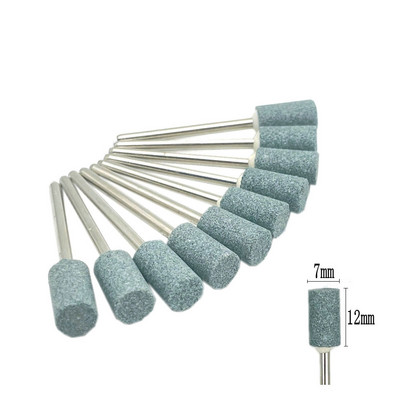 10 kom/set svrdla za nokte od korunda 3/32" rotirajuća keramička rezača za kamene oštrice za manikuru noktiju pribor alat