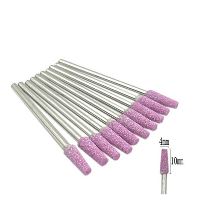 10 kom/set svrdla za nokte od korunda 3/32" rotirajuća keramička rezača za kamene oštrice za manikuru noktiju pribor alat