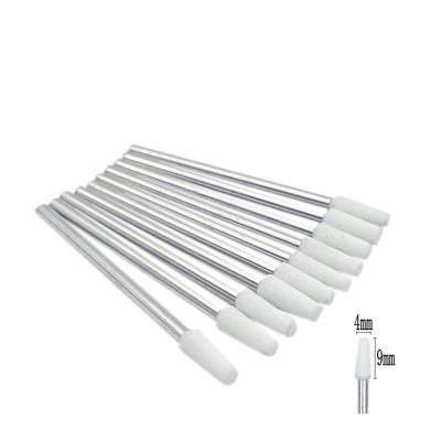 10 kom/set svrdla za nokte od korunda 3/32" rotirajuća keramička rezača za kamene oštrice za manikuru noktiju pribor alat