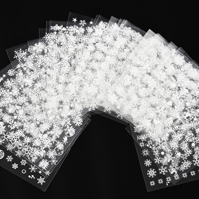 30gb 3D multfilmu zaķu nagu uzlīmju komplekts bērniem Jauki truša nagu uzlīmes ar mirdzošiem fliteriem uzlīmējamām Kawaii zaķu uzlīmēm