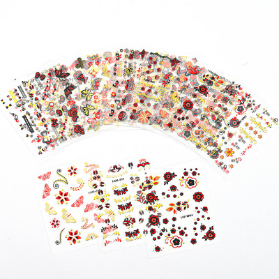 30gb 3D multfilmu zaķu nagu uzlīmju komplekts bērniem Jauki truša nagu uzlīmes ar mirdzošiem fliteriem uzlīmējamām Kawaii zaķu uzlīmēm