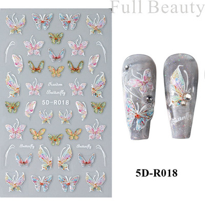 Uzlīmes nagiem Valentīna diena Saldā mīlestība Dizaina uzlīmes Septiņzvaigžņotās Mārītes Panda Slīdnes nagu mākslas piederumi un dekorācijas