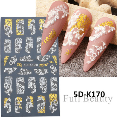 Uzlīmes nagiem Valentīna diena Saldā mīlestība Dizaina uzlīmes Septiņzvaigžņotās Mārītes Panda Slīdnes nagu mākslas piederumi un dekorācijas