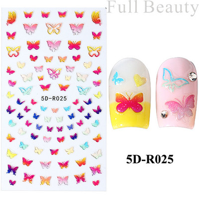 Uzlīmes nagiem Valentīna diena Saldā mīlestība Dizaina uzlīmes Septiņzvaigžņotās Mārītes Panda Slīdnes nagu mākslas piederumi un dekorācijas