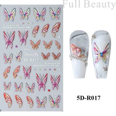 Uzlīmes nagiem Valentīna diena Saldā mīlestība Dizaina uzlīmes Septiņzvaigžņotās Mārītes Panda Slīdnes nagu mākslas piederumi un dekorācijas