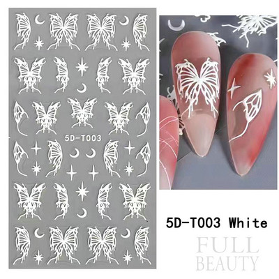 Uzlīmes nagiem Valentīna diena Saldā mīlestība Dizaina uzlīmes Septiņzvaigžņotās Mārītes Panda Slīdnes nagu mākslas piederumi un dekorācijas