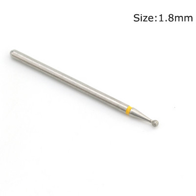 ERUIKA 11 izmēra lodīšu dimanta nagu urbjmašīna, rotējoša frēze, kutikulas tīrīšanas elektriskie uzgaļi manikīram.