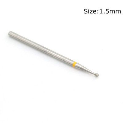 ERUIKA 11 izmēra lodīšu dimanta nagu urbjmašīna, rotējoša frēze, kutikulas tīrīšanas elektriskie uzgaļi manikīram.