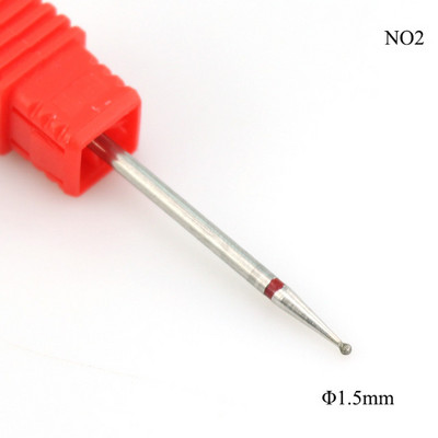 ERUIKA 11 izmēra lodīšu dimanta nagu urbjmašīna, rotējoša frēze, kutikulas tīrīšanas elektriskie uzgaļi manikīram.
