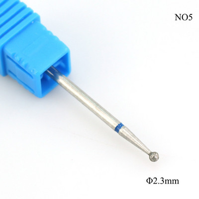 ERUIKA 11 izmēra lodīšu dimanta nagu urbjmašīna, rotējoša frēze, kutikulas tīrīšanas elektriskie uzgaļi manikīram.