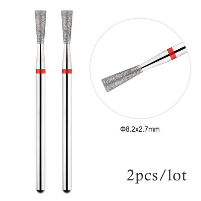 2Gb nagu urbji Droši kutikulas noņemšanai Elektriskais urbis nagu dimanta frēzei manikīram nagu mākslas piederumi