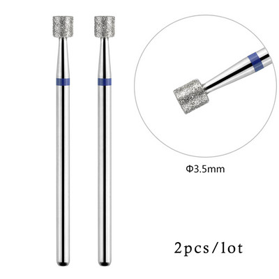 2Gb nagu urbji Droši kutikulas noņemšanai Elektriskais urbis nagu dimanta frēzei manikīram nagu mākslas piederumi