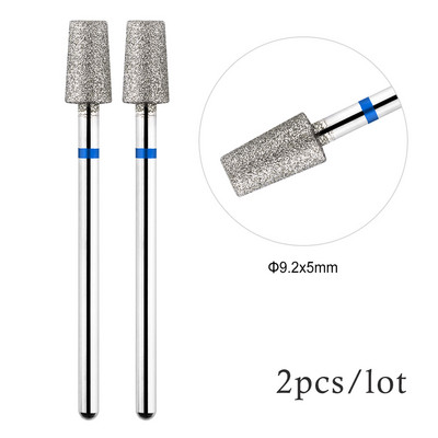 2Gb nagu urbji Droši kutikulas noņemšanai Elektriskais urbis nagu dimanta frēzei manikīram nagu mākslas piederumi