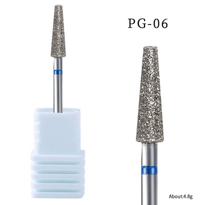 Dimanta nagu urbji Drill Nails Manikīra pedikīra noņemšanas instrumenti akrila gēla nagiem Dead Skin nagu lakas pulēšanas rīks