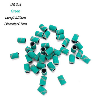 Grit 80 120 180 nagu slīpēšana elektriskā mašīna urbjmašīna UV gēls akrila lakas noņemšanas līdzeklis manikīra vīles kutikulas pūtīte