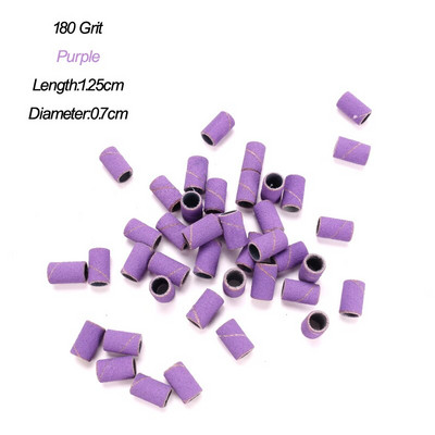 Grit 80 120 180 nagu slīpēšana elektriskā mašīna urbjmašīna UV gēls akrila lakas noņemšanas līdzeklis manikīra vīles kutikulas pūtīte