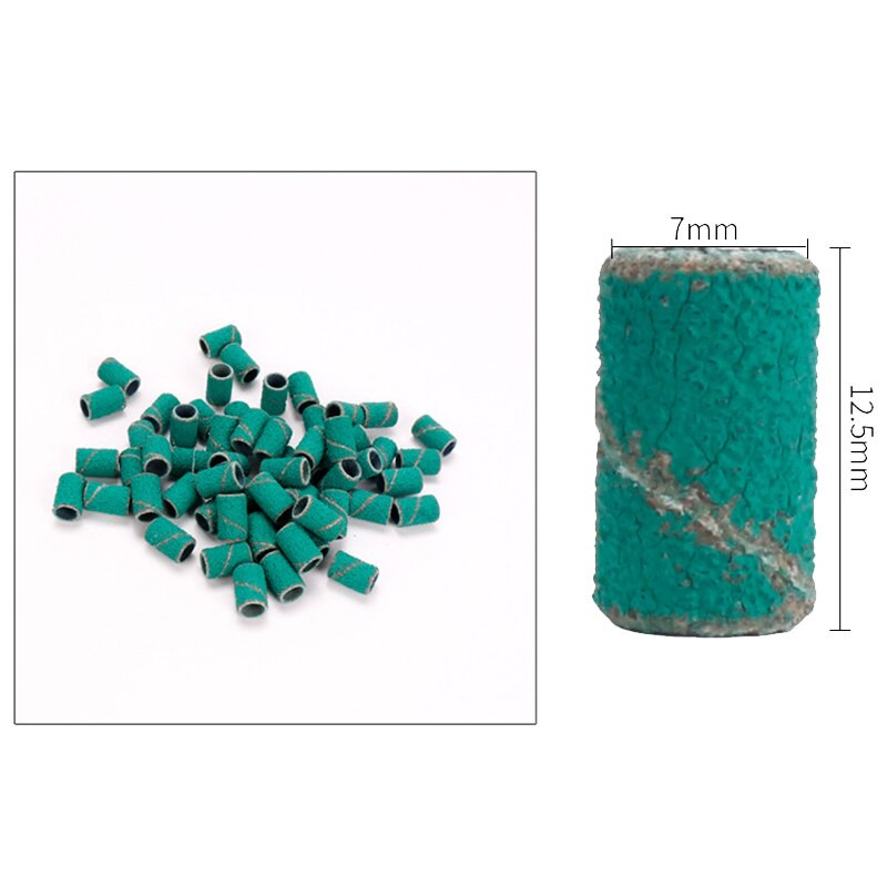 Grit 80 120 180 nagu slīpēšana elektriskā mašīna urbjmašīna UV gēls akrila lakas noņemšanas līdzeklis manikīra vīles kutikulas pūtīte