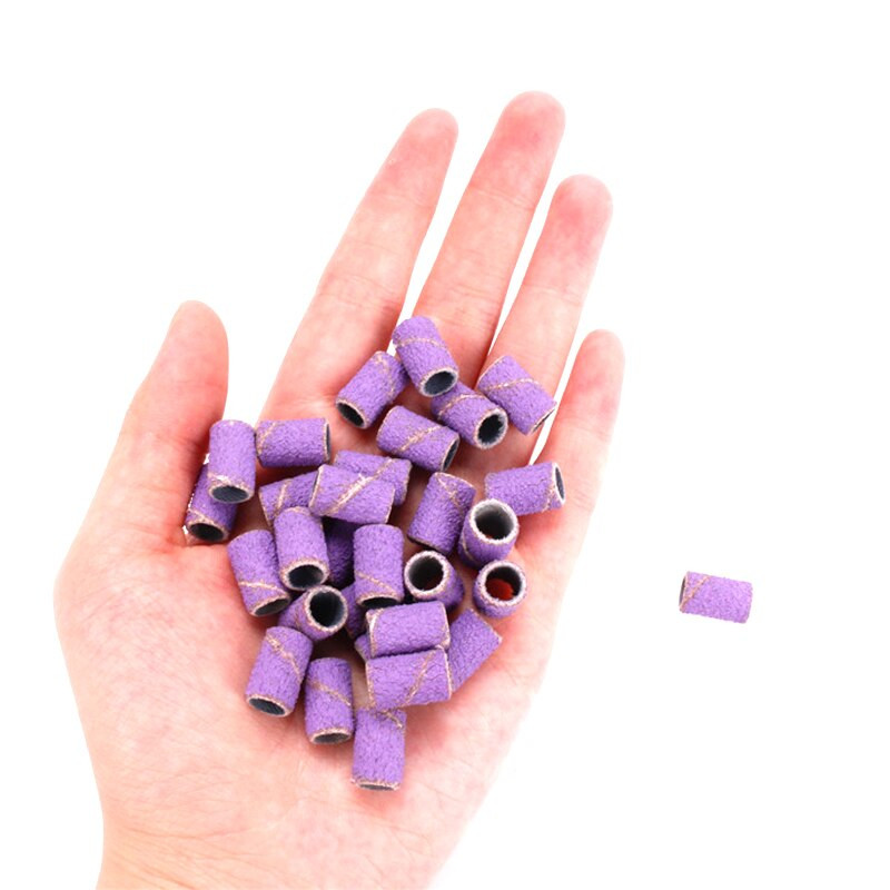 Grit 80 120 180 nagu slīpēšana elektriskā mašīna urbjmašīna UV gēls akrila lakas noņemšanas līdzeklis manikīra vīles kutikulas pūtīte