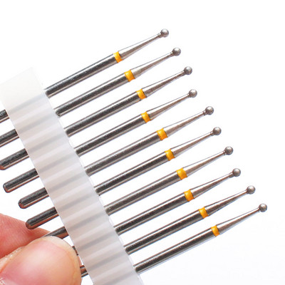 10kom Setovi svrdla za nokte Rezači plamena Pedikura Električne bušilice za manikuru Turpije Alati za uklanjanje kutikule Dodaci