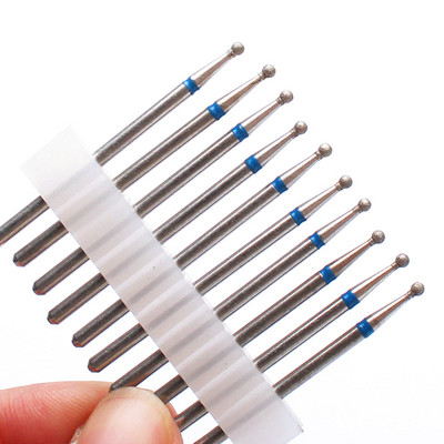 10kom Setovi svrdla za nokte Rezači plamena Pedikura Električne bušilice za manikuru Turpije Alati za uklanjanje kutikule Dodaci