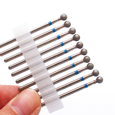 10kom Setovi svrdla za nokte Rezači plamena Pedikura Električne bušilice za manikuru Turpije Alati za uklanjanje kutikule Dodaci