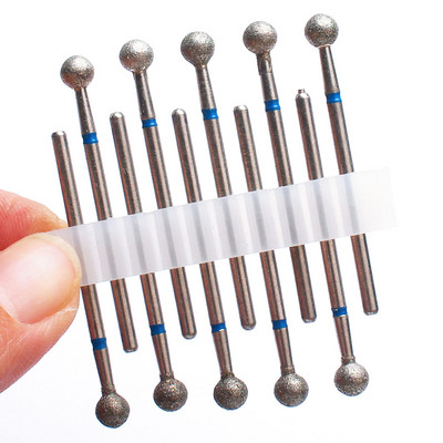 10kom Setovi svrdla za nokte Rezači plamena Pedikura Električne bušilice za manikuru Turpije Alati za uklanjanje kutikule Dodaci