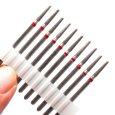 10kom Setovi svrdla za nokte Rezači plamena Pedikura Električne bušilice za manikuru Turpije Alati za uklanjanje kutikule Dodaci