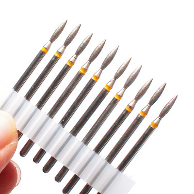 10kom Setovi svrdla za nokte Rezači plamena Pedikura Električne bušilice za manikuru Turpije Alati za uklanjanje kutikule Dodaci