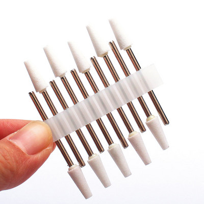 10kom Setovi svrdla za nokte Rezači plamena Pedikura Električne bušilice za manikuru Turpije Alati za uklanjanje kutikule Dodaci