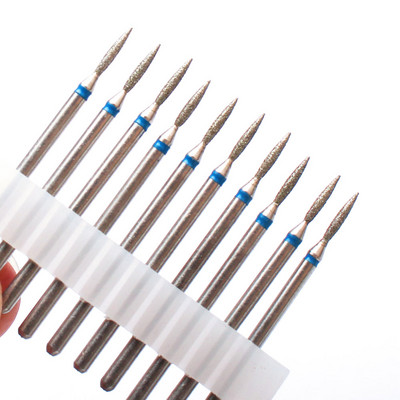 10kom Setovi svrdla za nokte Rezači plamena Pedikura Električne bušilice za manikuru Turpije Alati za uklanjanje kutikule Dodaci