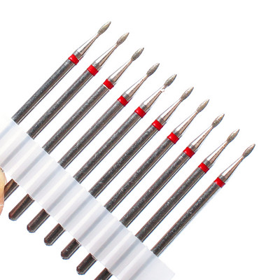 10kom Setovi svrdla za nokte Rezači plamena Pedikura Električne bušilice za manikuru Turpije Alati za uklanjanje kutikule Dodaci