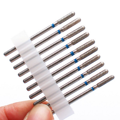 10kom Setovi svrdla za nokte Rezači plamena Pedikura Električne bušilice za manikuru Turpije Alati za uklanjanje kutikule Dodaci