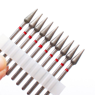 10kom Setovi svrdla za nokte Rezači plamena Pedikura Električne bušilice za manikuru Turpije Alati za uklanjanje kutikule Dodaci