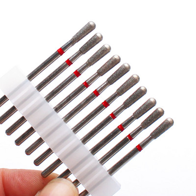 10kom Setovi svrdla za nokte Rezači plamena Pedikura Električne bušilice za manikuru Turpije Alati za uklanjanje kutikule Dodaci