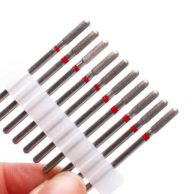 10kom Setovi svrdla za nokte Rezači plamena Pedikura Električne bušilice za manikuru Turpije Alati za uklanjanje kutikule Dodaci