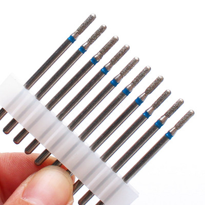 10kom Setovi svrdla za nokte Rezači plamena Pedikura Električne bušilice za manikuru Turpije Alati za uklanjanje kutikule Dodaci